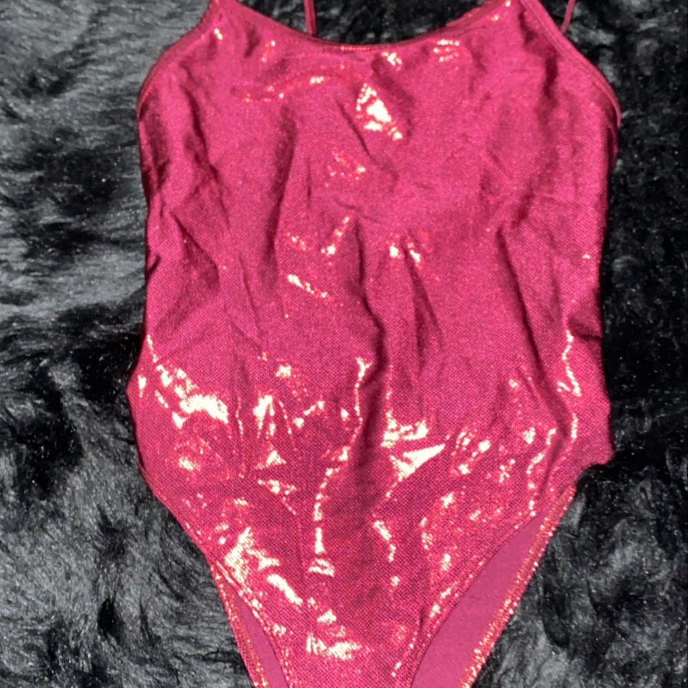 Red body suit